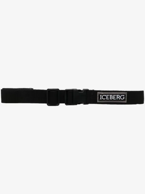 Iceberg logo-patch keychain