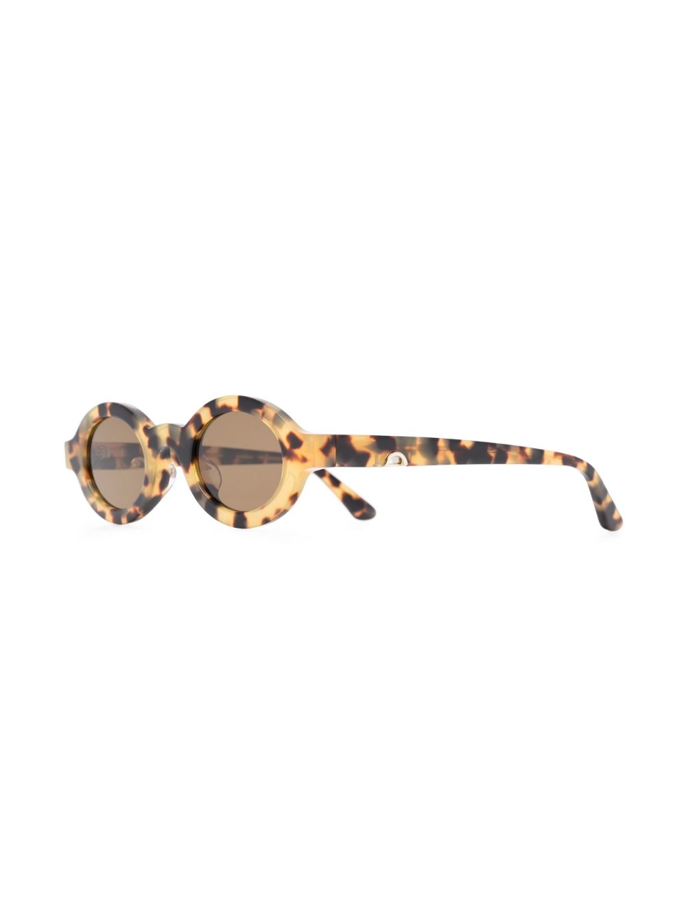 HUMA EYEWEAR Zonnebril met rond montuur - Bruin