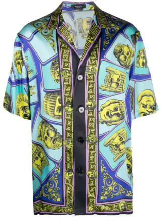 Camicia versace hot sale maniche corte