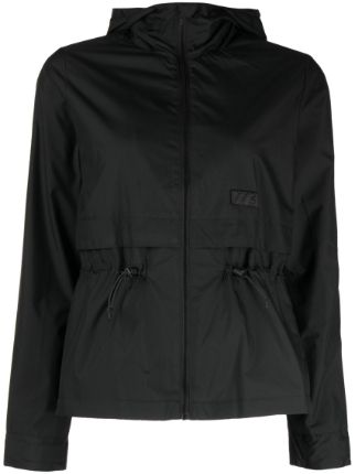 SPORT b. By Agnès b. logo-patch Hooded Jacket - Farfetch