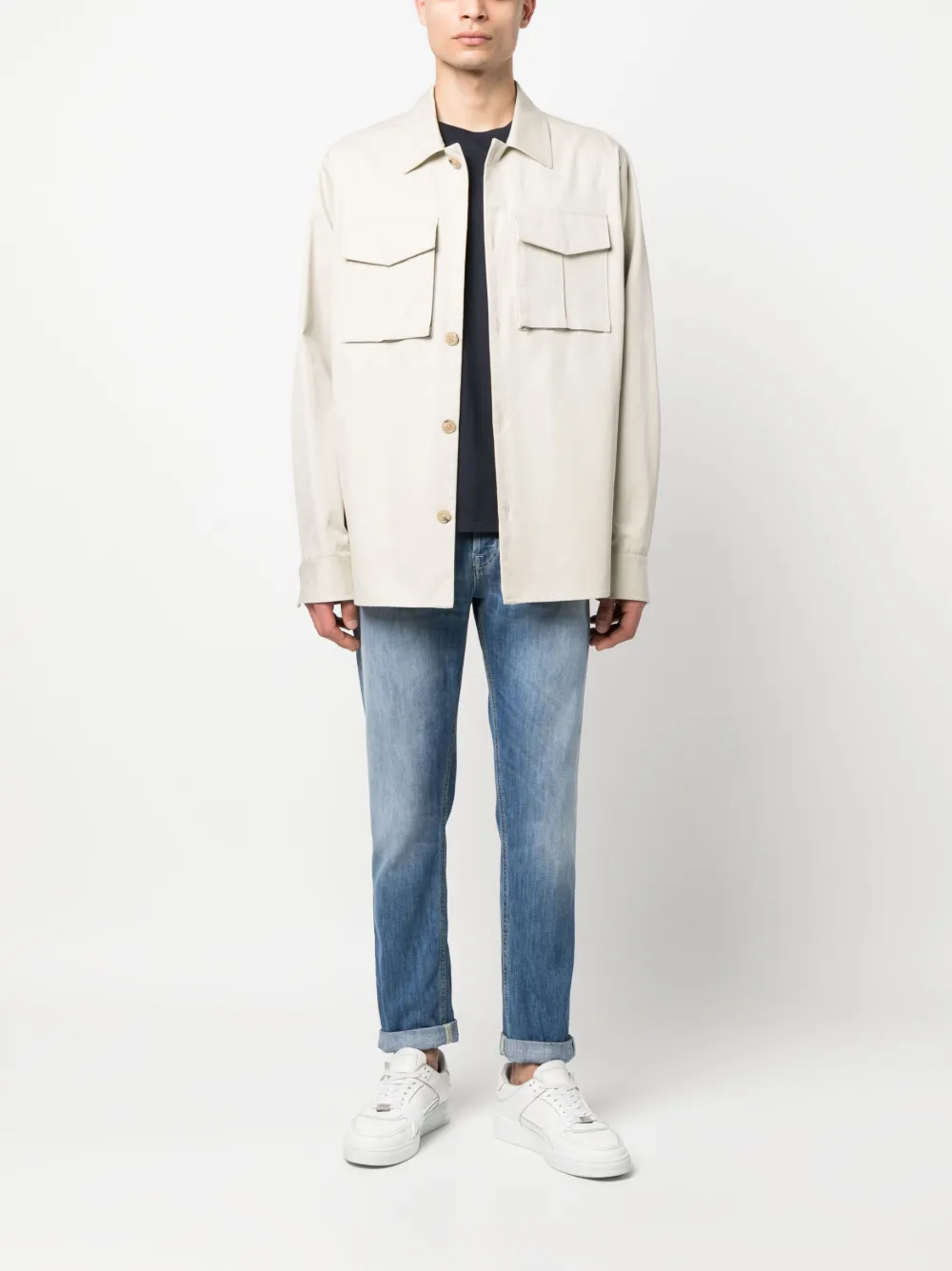 DONDUP Straight jeans - Blauw