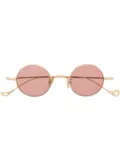 Eyepetizer round-frame sunglasses - Gold