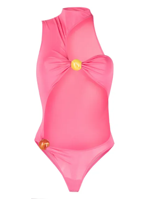 Jacquemus Le Perola cut-out bodysuit