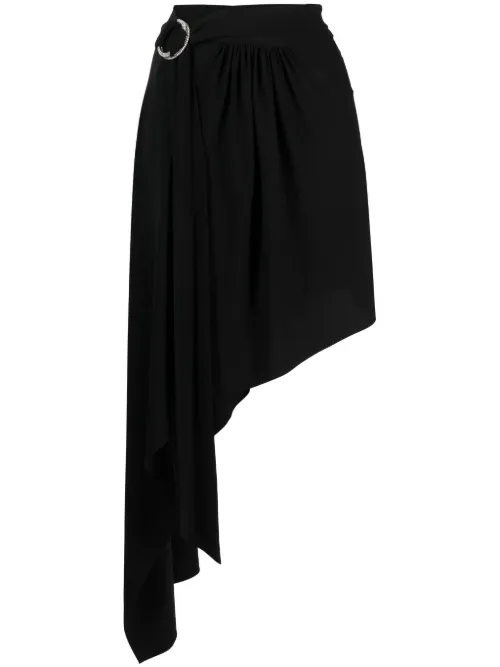 Jupe asymétrique à taille ceinturée - Alexandre Vauthier - Modalova
