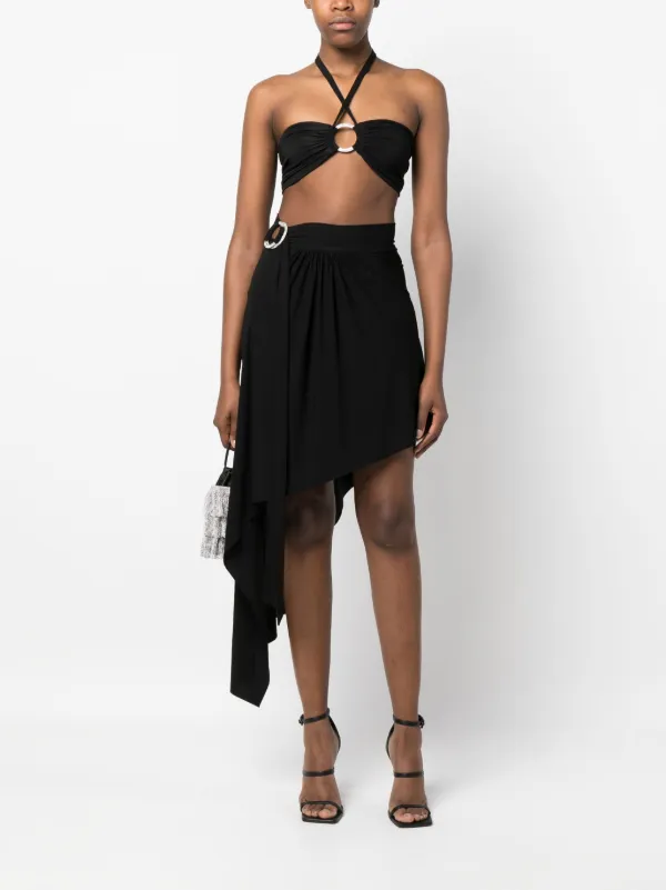 Asymmetrical sale ring skirt