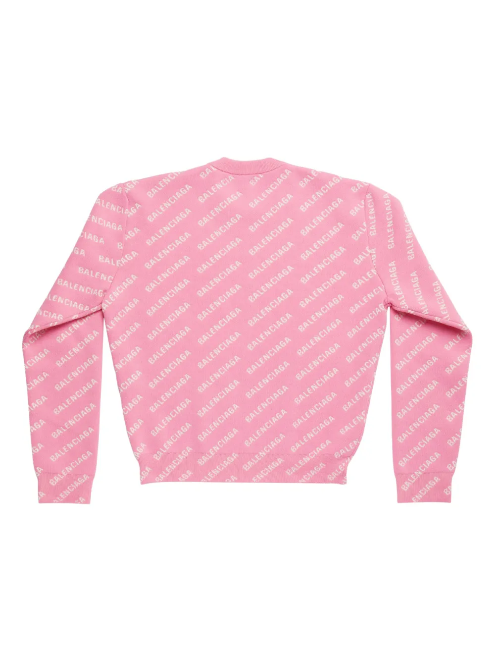 Balenciaga all-over Logo Print Sweatshirt - Farfetch