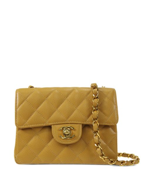 HOT SALE CHANEL 2003 mini Classic Flap square shoulder bag Women