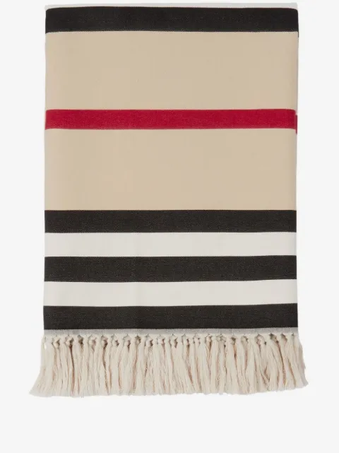 Burberry Icon Stripe cotton blanket