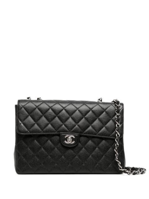 Affordable HOT SALE CHANEL 2000 Classic Flap Jumbo shoulder bag Women