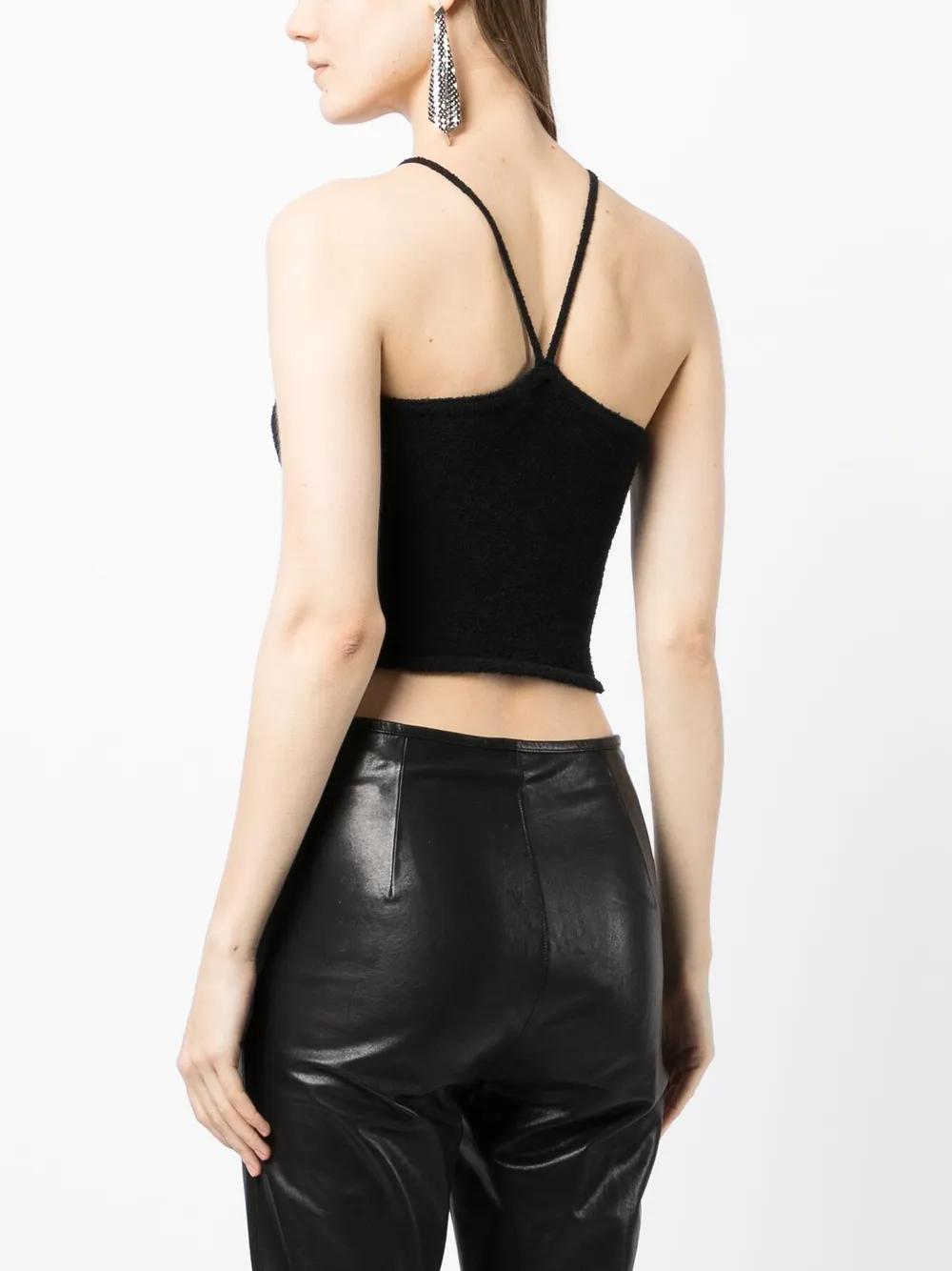 IRO Textured Cropped Top - Farfetch