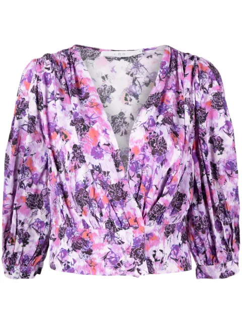 IRO Maella abstract-print blouse 