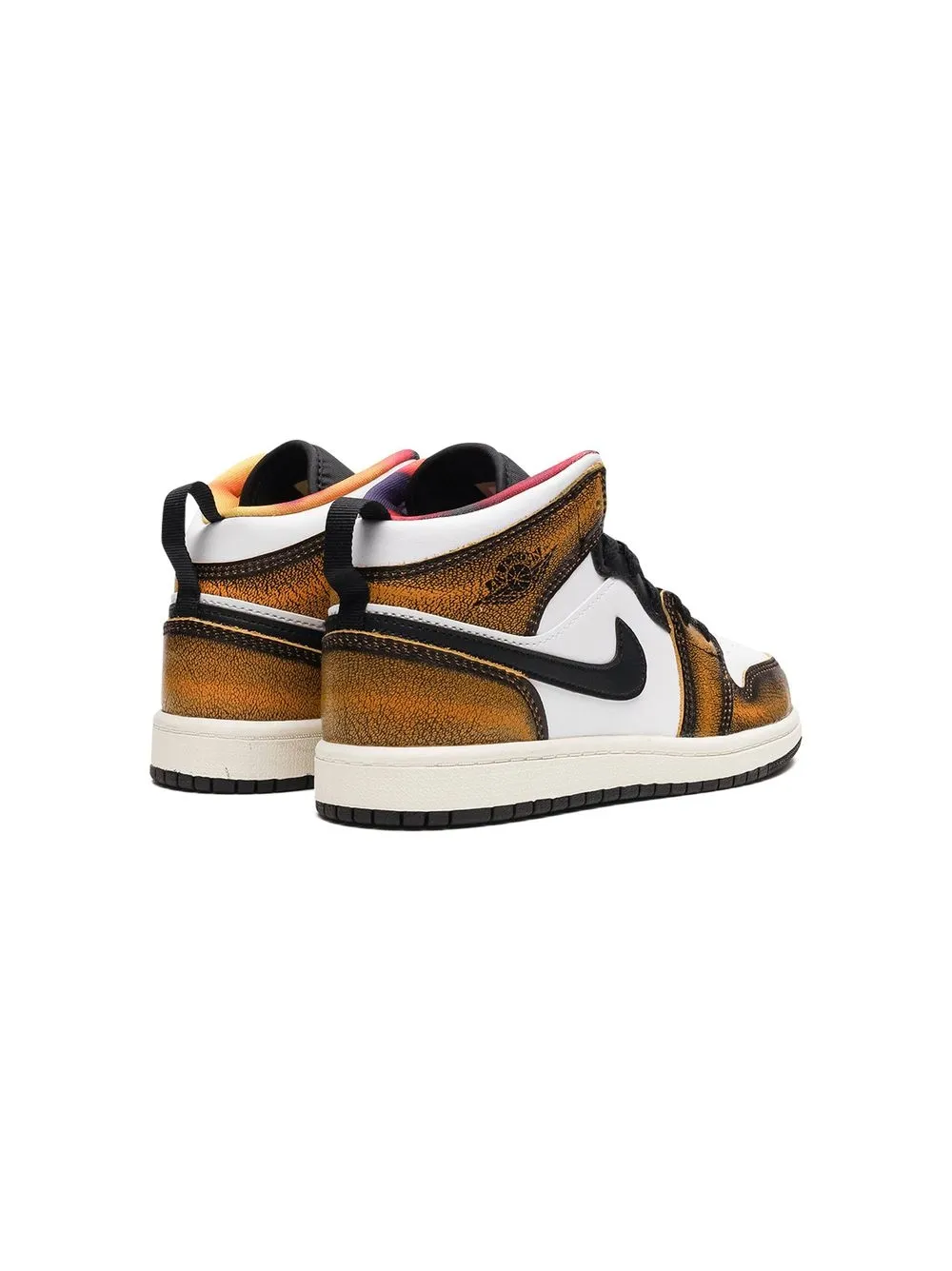  Jordan Kids Jordan 1 Mid Se Sneakers - White 