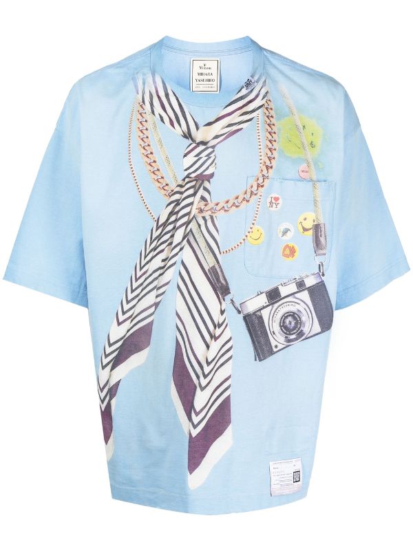 Prada graphic-print short-sleeve Shirt - Farfetch