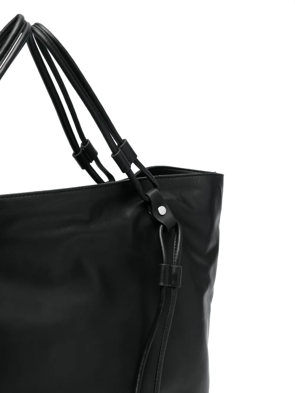 large Totiro leather tote bag large Totiro leather tote bag