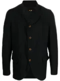 Comme Des Garçons Shirt single-breasted blazer jacket - Black