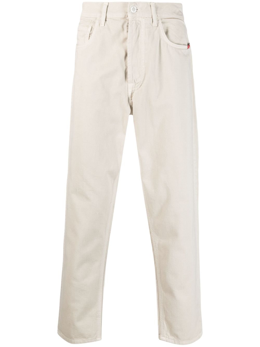 AMISH Jeremiah straight-leg jeans - Neutrals