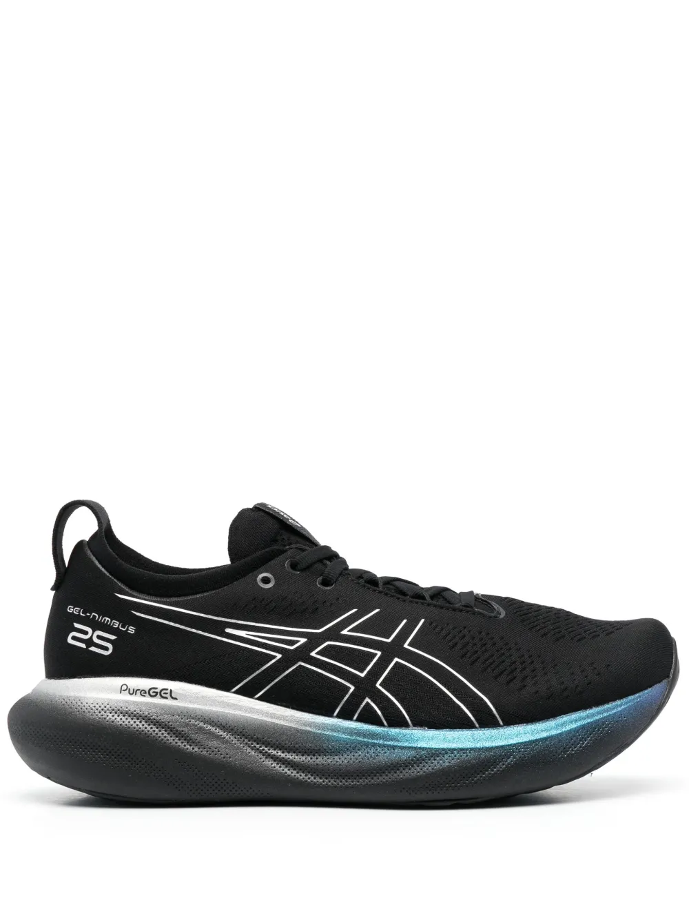 ASICS low-top lace-up sneakers | Black | Image 1