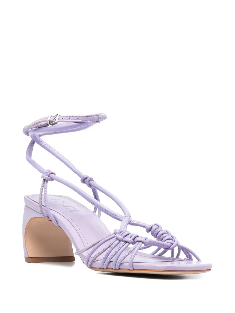 Schutz Leren sandalen - Paars