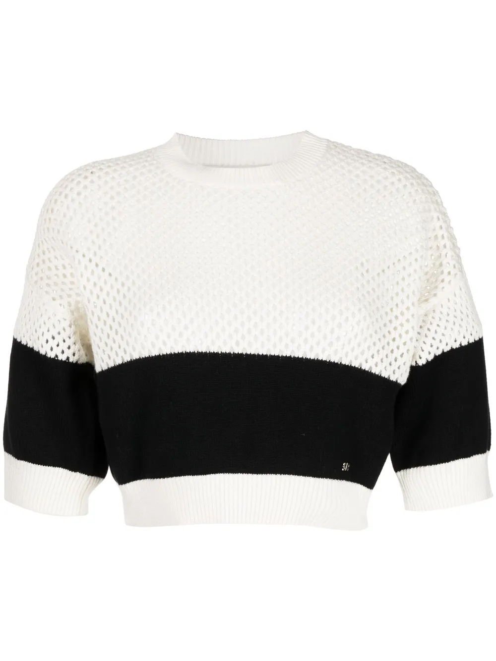 Image 1 of Sonia Rykiel multi-panel knit top