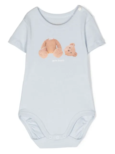 Palm Angels Kids body med bamsetryk