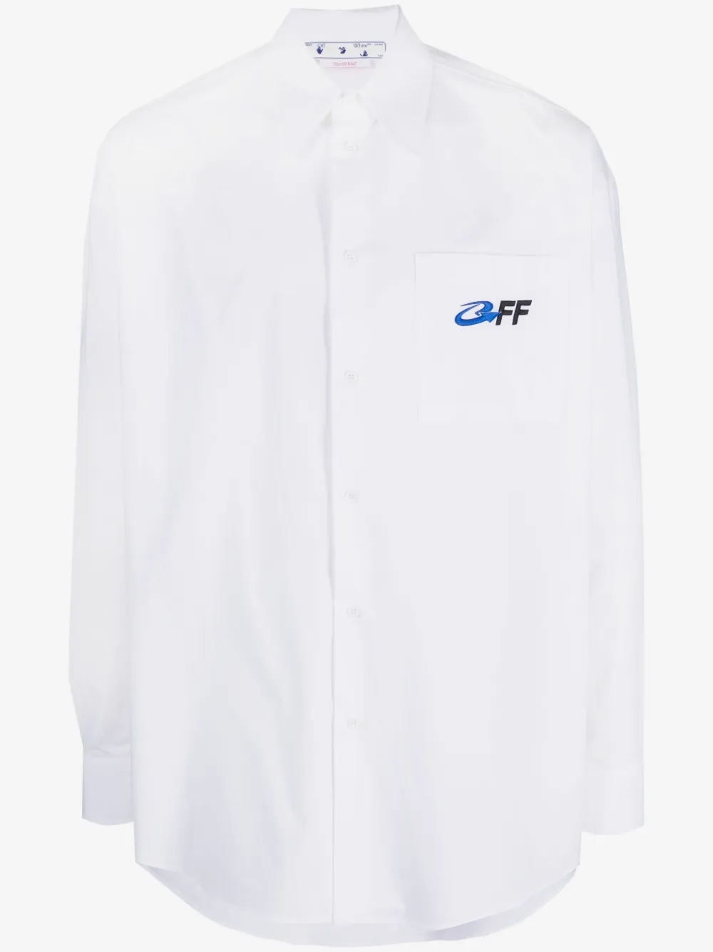 Off-White Exact Opp cotton shirt | White | Image 1