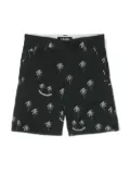 Molo Smile Palm Trees chino shorts - Black