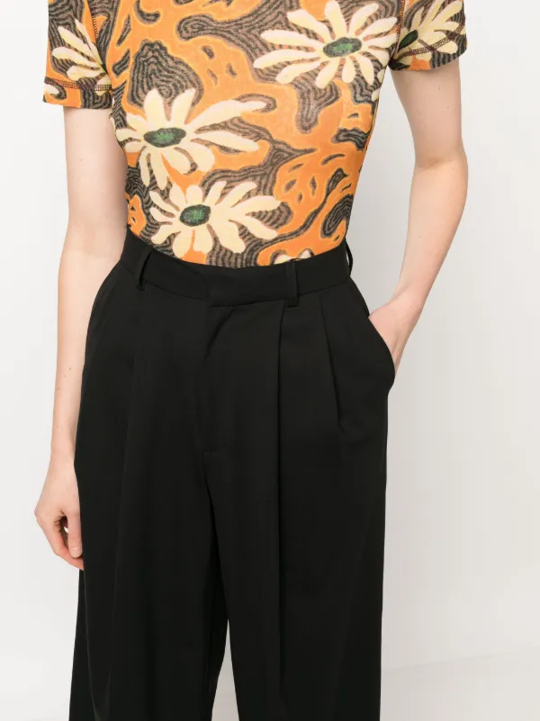 AZ FACTORY Alexフィット ワイドパンツ | ブラック | FARFETCH JP