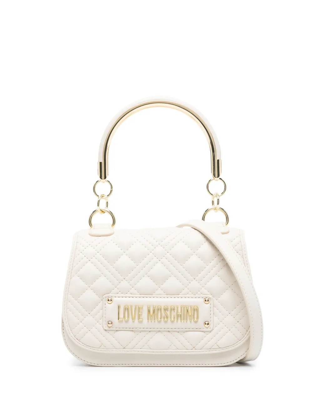 Love Moschino diamondquilted Tote Bag Farfetch