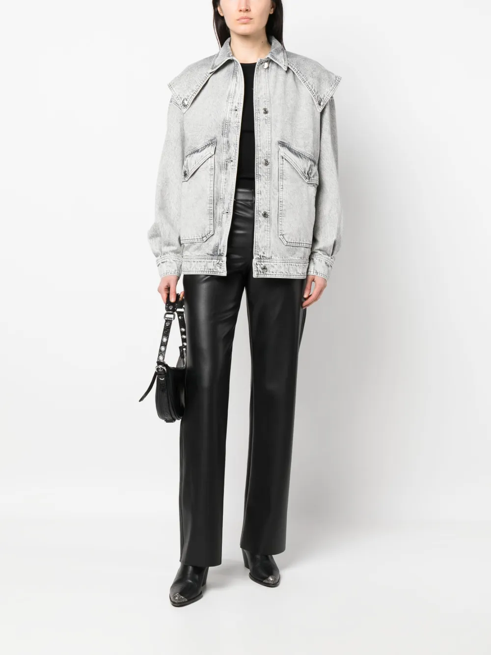IRO Denim jack - Grijs
