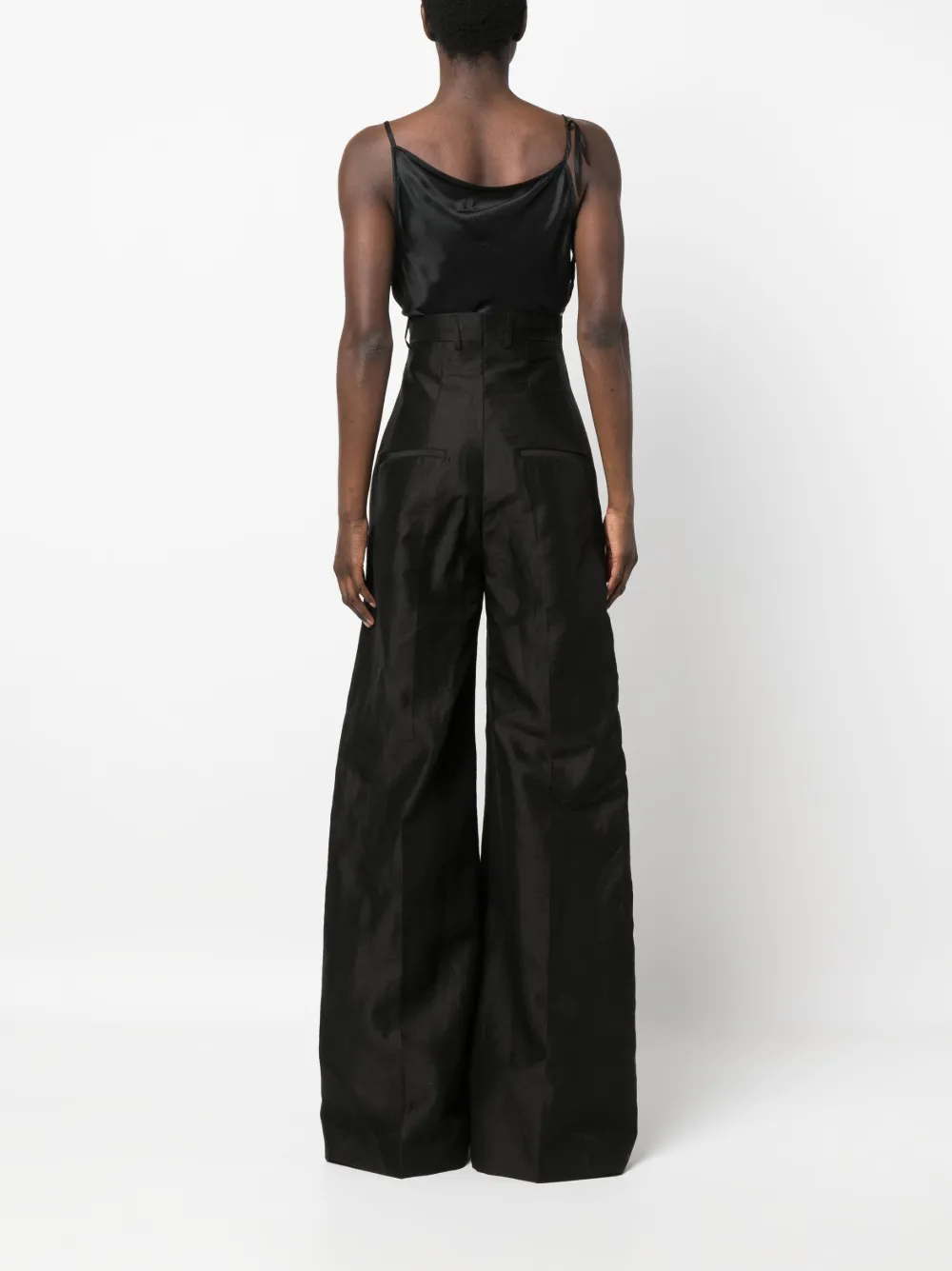 Rick Owens high-waist wide-leg trousers | Clothing | Image 4