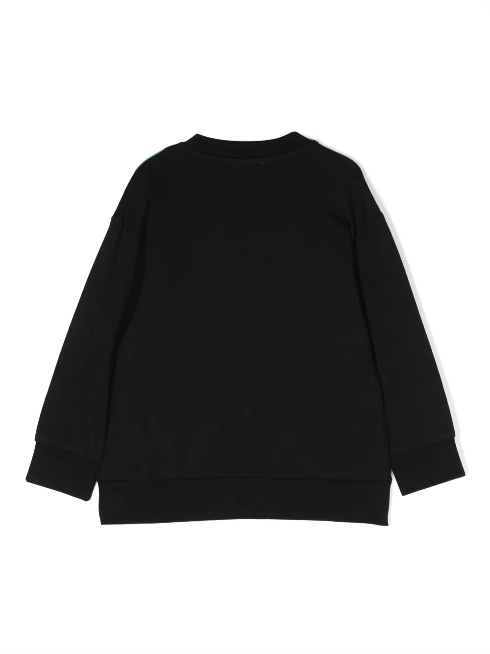 Stella McCartney Kids Sweater met print - Zwart