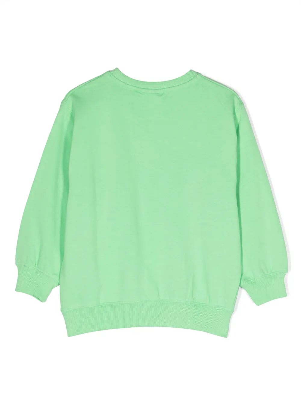 Molo Sweater met print - Groen