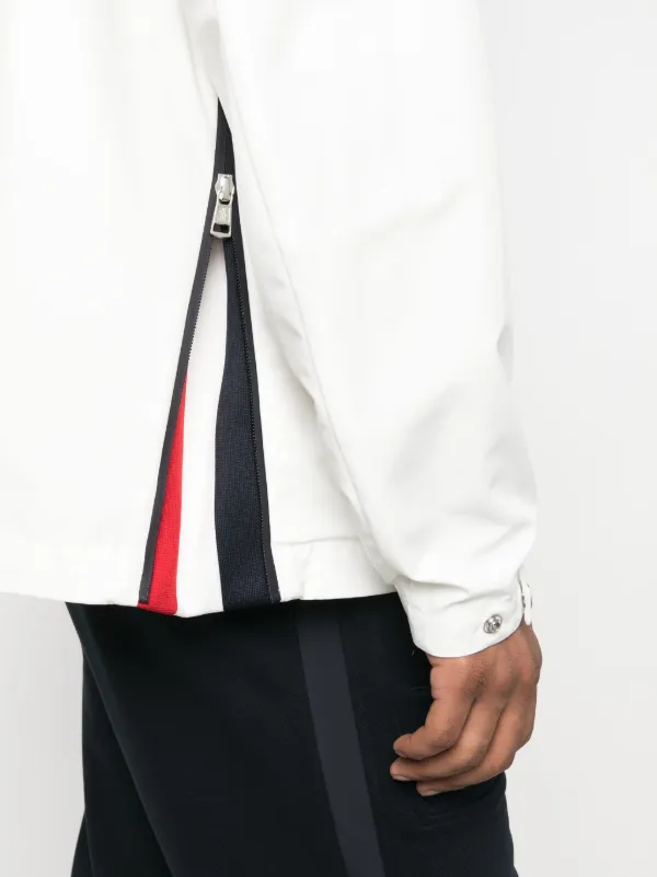 Moncler zip-fastening Hooded Jacket | White | FARFETCH