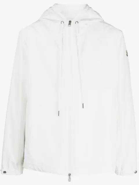 Moncler zip-fastening hooded jacket