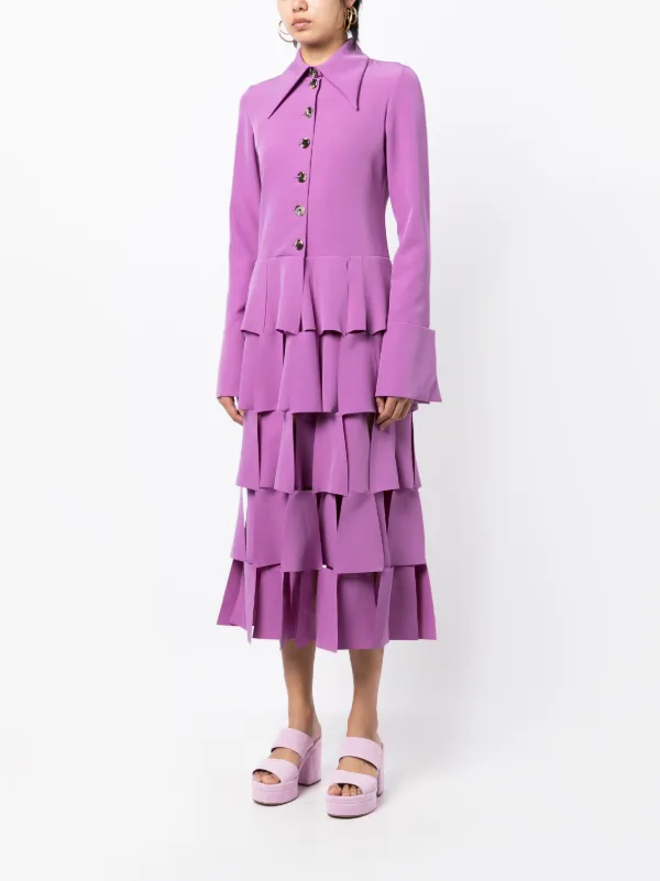 Miss selfridge purple outlet dress