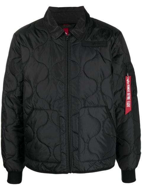 Alpha Industries - quilted shirt jacket