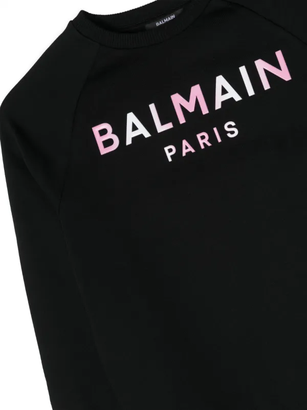 BALMAIN エンボスロゴ スウェットシャツ-