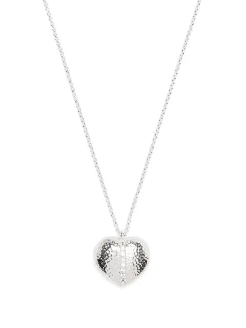 DOWER AND HALL  Heart Lumiere locket necklace