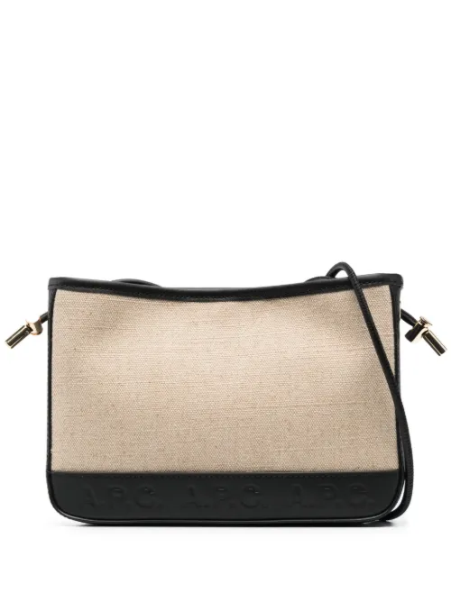 Sac porté épaule Helene en toile - A.P.C. - Modalova