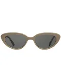 Gentle Monster oval-frame sunglasses - Brown