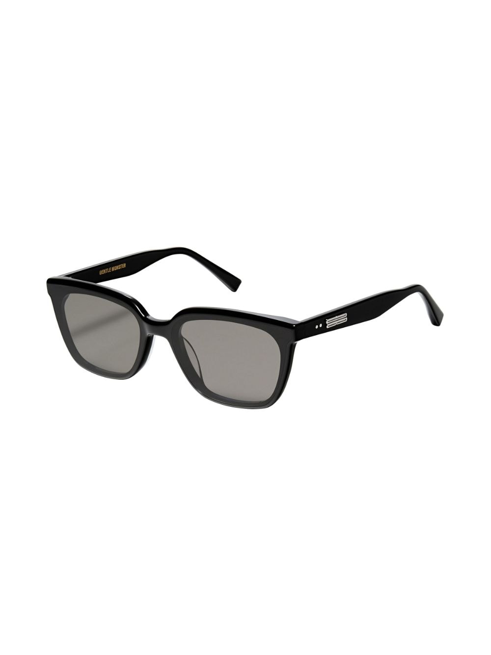 Shop Gentle Monster Mongo Tinted Sunglasses In Black