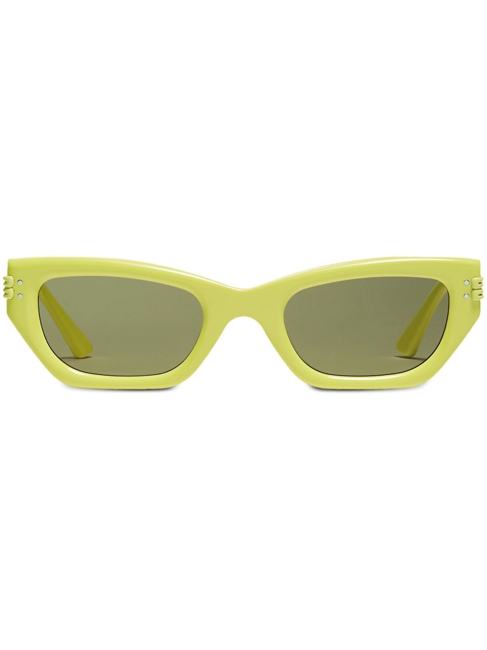 Gentle Monster Vis Viva Tinted Sunglasses In Green