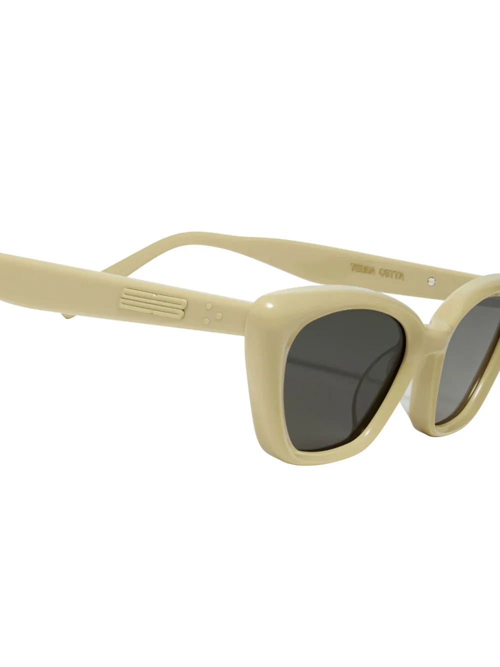 Shop Gentle Monster Terra Cotta Tinted Sunglasses In Neutrals