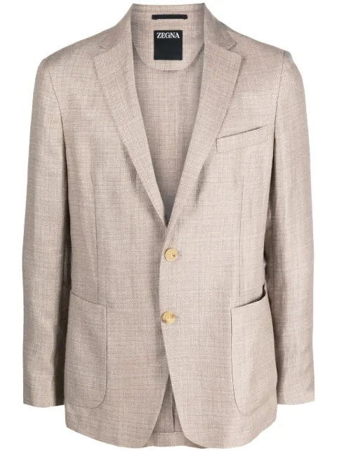 Zegna Blazer com abotoamento simples