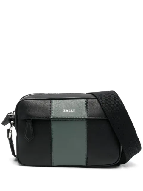 logo-stamp leather bag