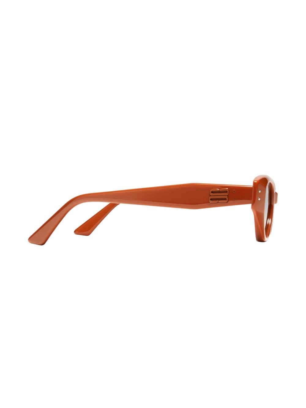 Shop Gentle Monster Oval-frame Sunglasses In Brown