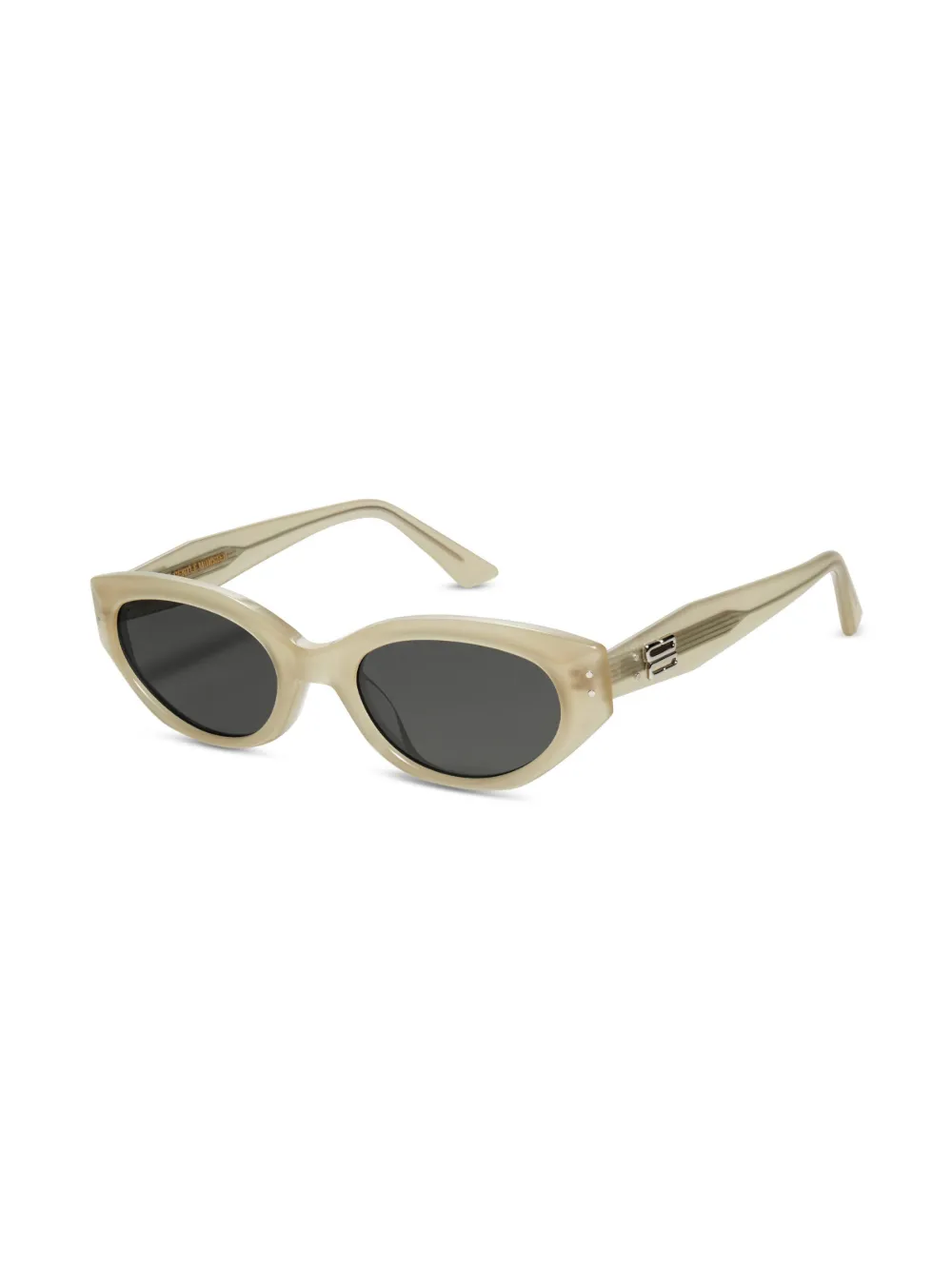 Shop Gentle Monster Rococo Tinted Sunglasses In Neutrals