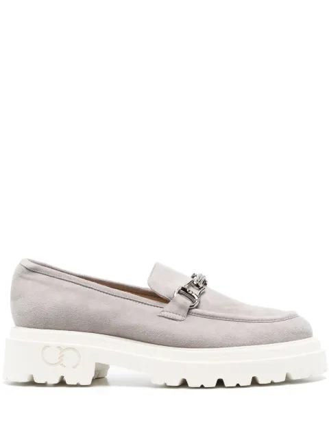 Casadei mocasines con detalle 