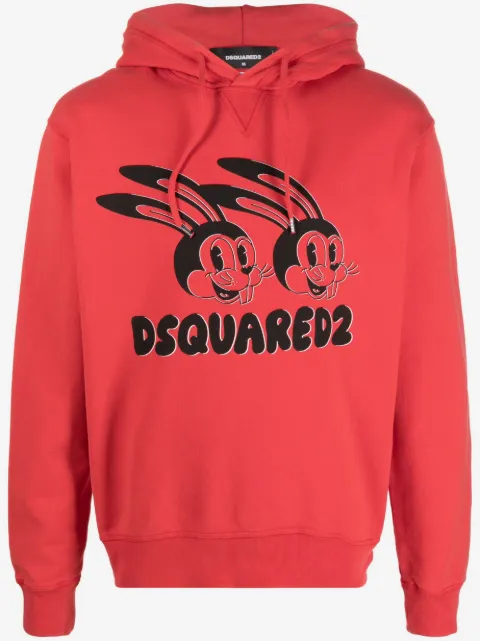 DSQUARED2 Felpa con stampa
