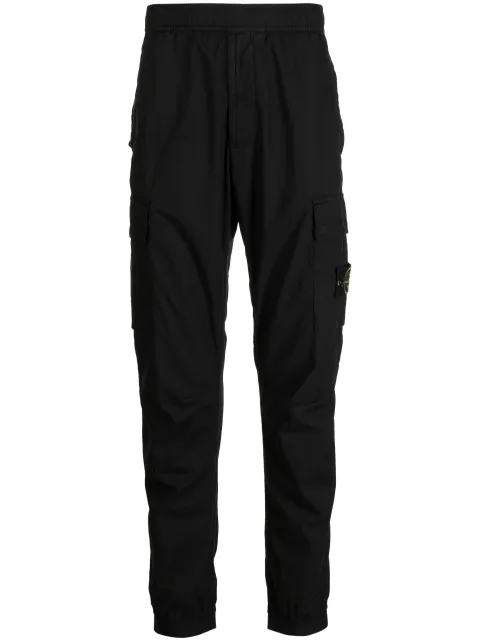 Stone Island - Compass-motif cargo trousers